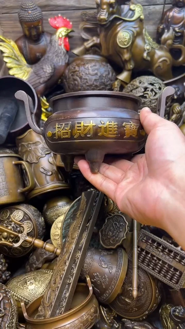 精美铜器，点击下单