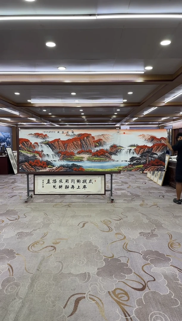 绘画DC 刘雪红-小丈二-山水国画