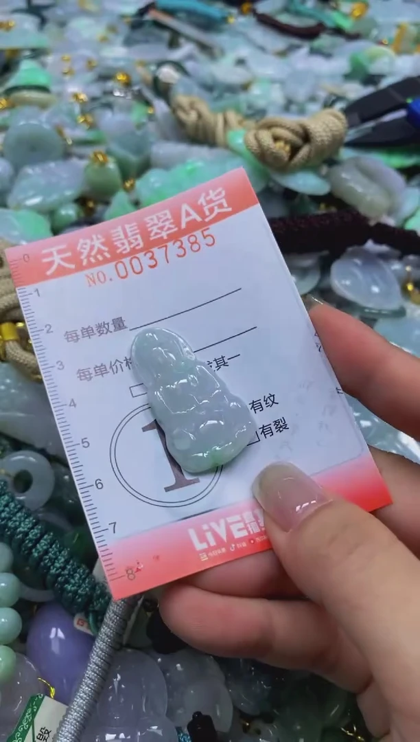 翡翠未镶嵌颈饰闪购0037385