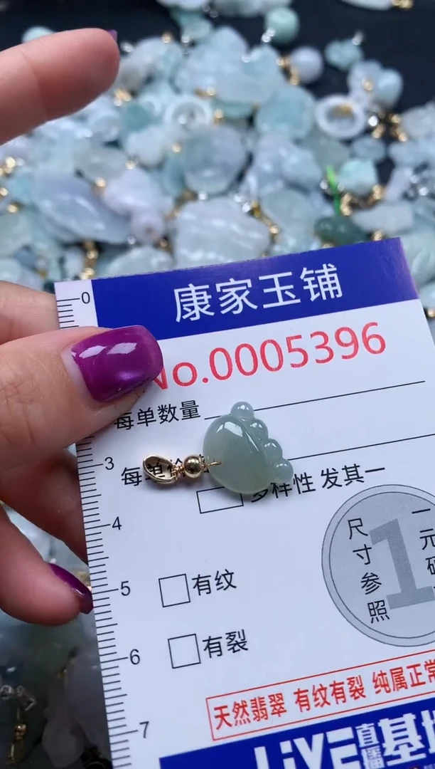 颈饰未镶嵌翡翠5396