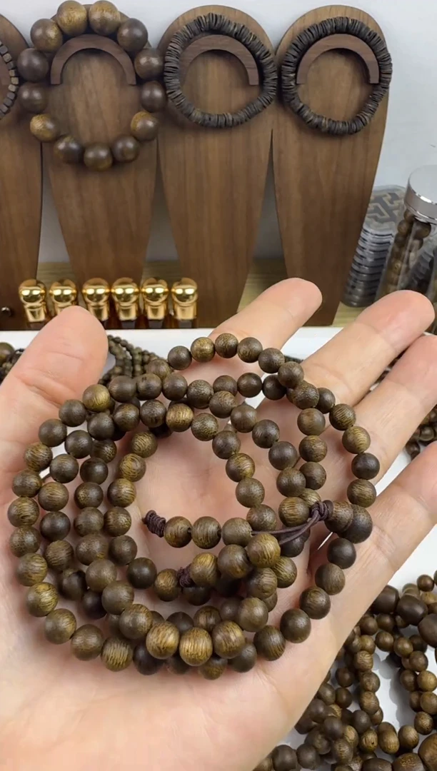 沉香沉香碎屑0.6多圈圆珠