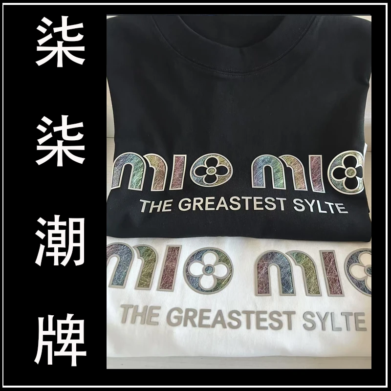 【17号链接】【老登缪联盟】纯棉重磅男女运动休闲夏季设计师圆领T恤