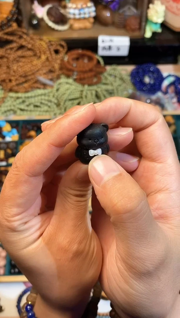 非洲檀香手串/手链黑檀小黑熊发1