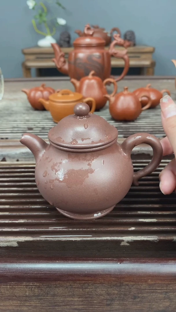 茶壶紫砂潘壶180