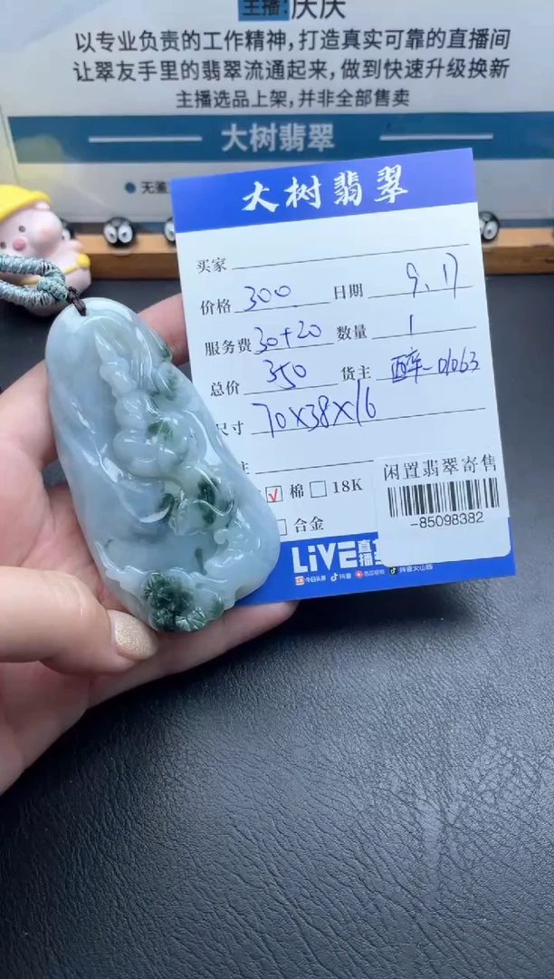 颈饰未镶嵌翡翠多人-85098382