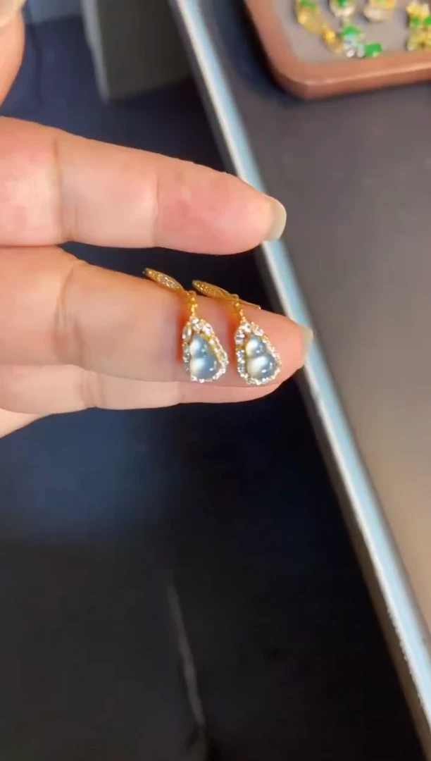 吊坠(不含链)银S925镶嵌翡翠1