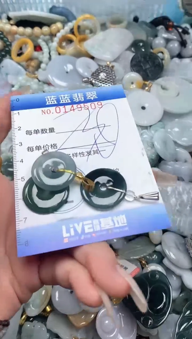 【闪购商品】翡翠颈饰未镶嵌闪购0149509多样性发其一