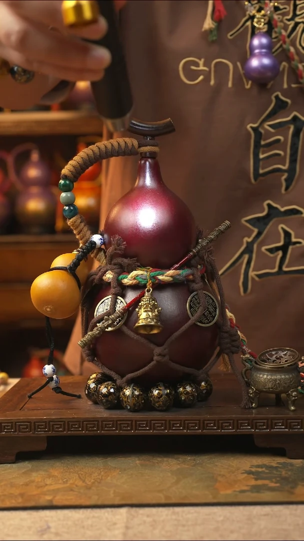 520大漆一物一拍记葫堂出品【不带手串】
