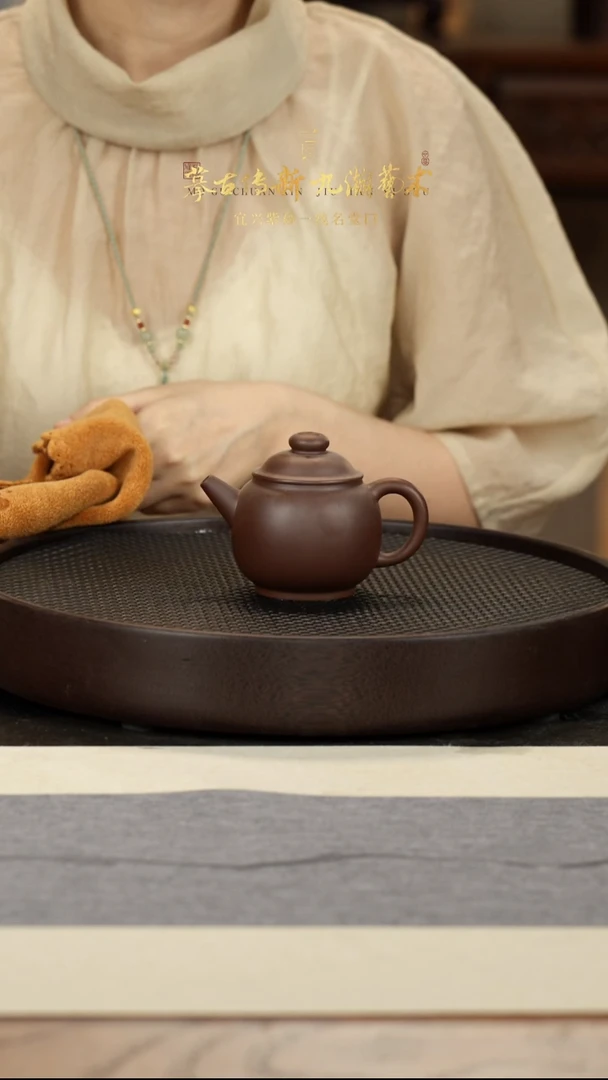 茶壶紫砂6-3 下播福利紫泥巨轮