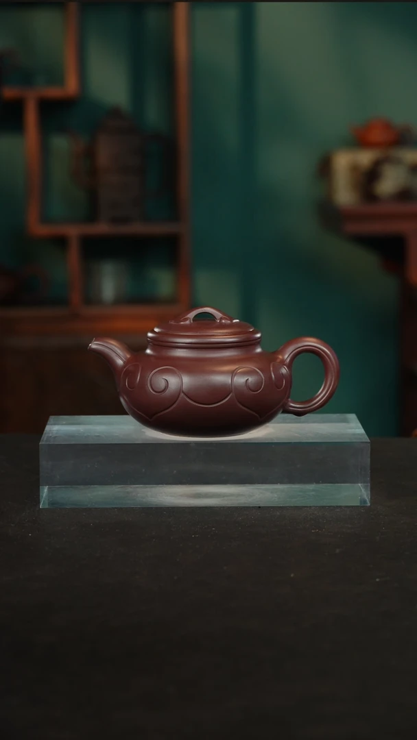 【闪购商品】紫砂茶壶10仿古如意