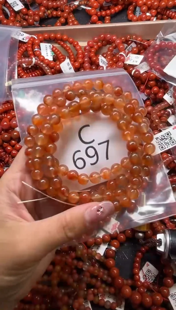 南红玛瑙未镶嵌珠宝奇石C697-7+