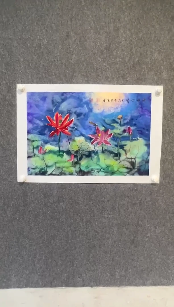 国画王忠权-2.7平尺-国画作品-金