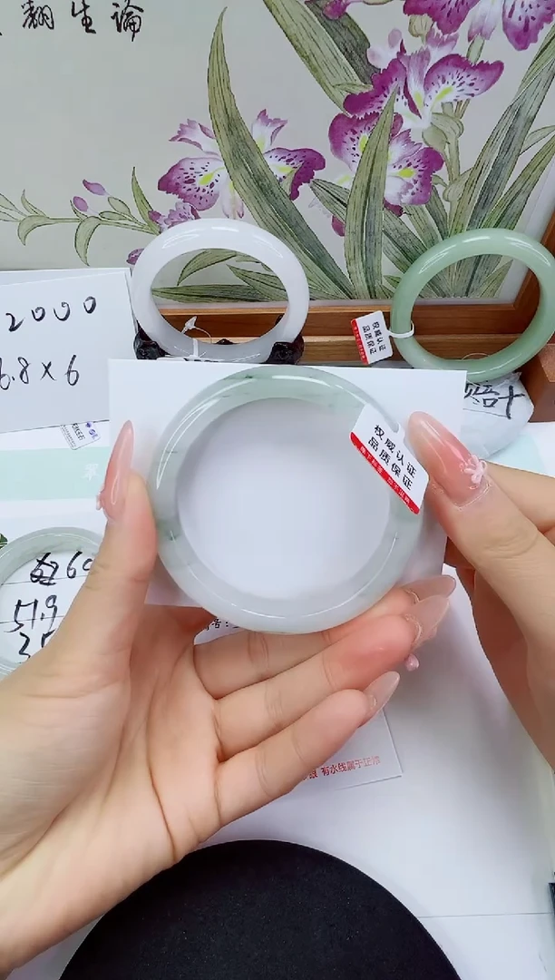 未镶嵌手镯石英质玉70-56/57