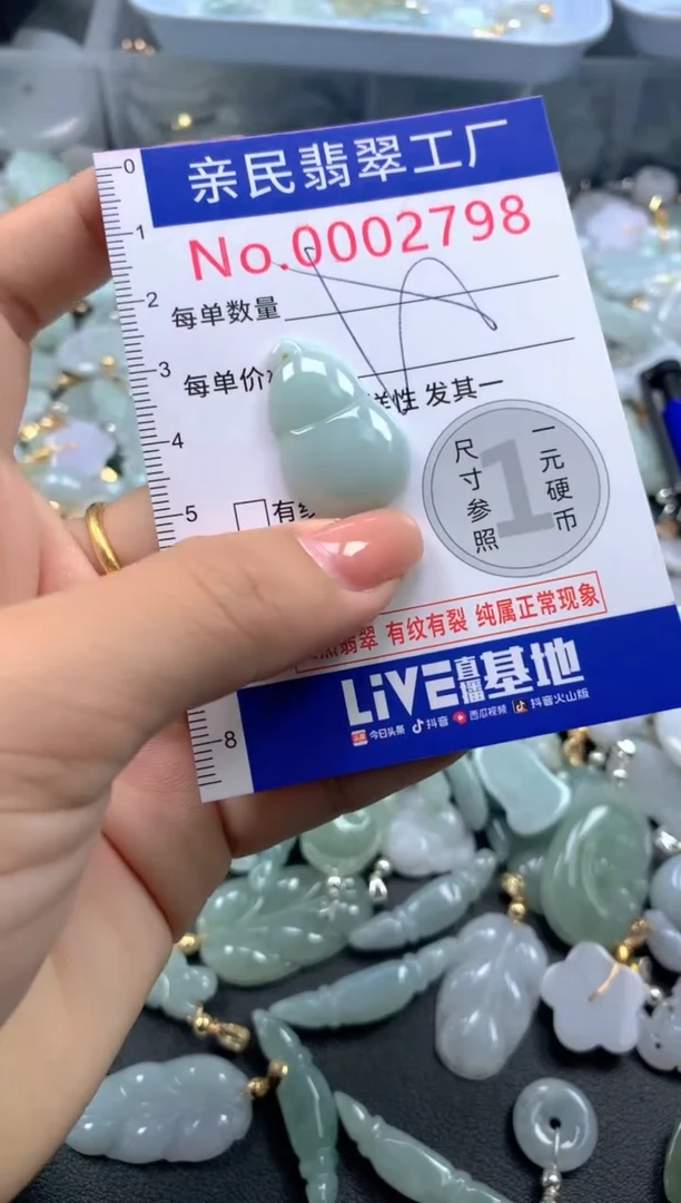 颈饰未镶嵌翡翠2798
