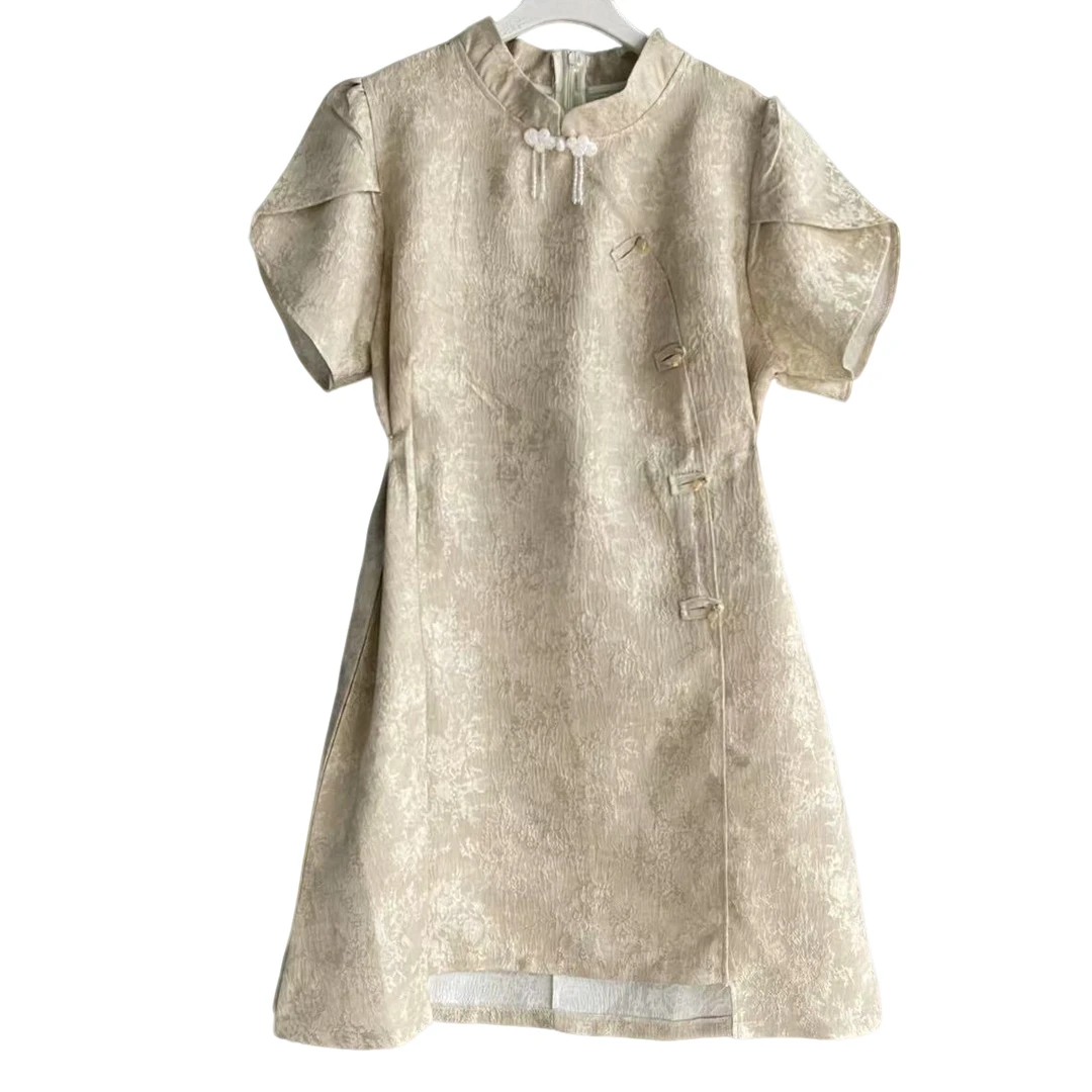 大码女装半袖连衣裙