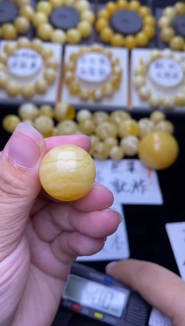 裸石琥珀未镶嵌大小姐珠宝严选39