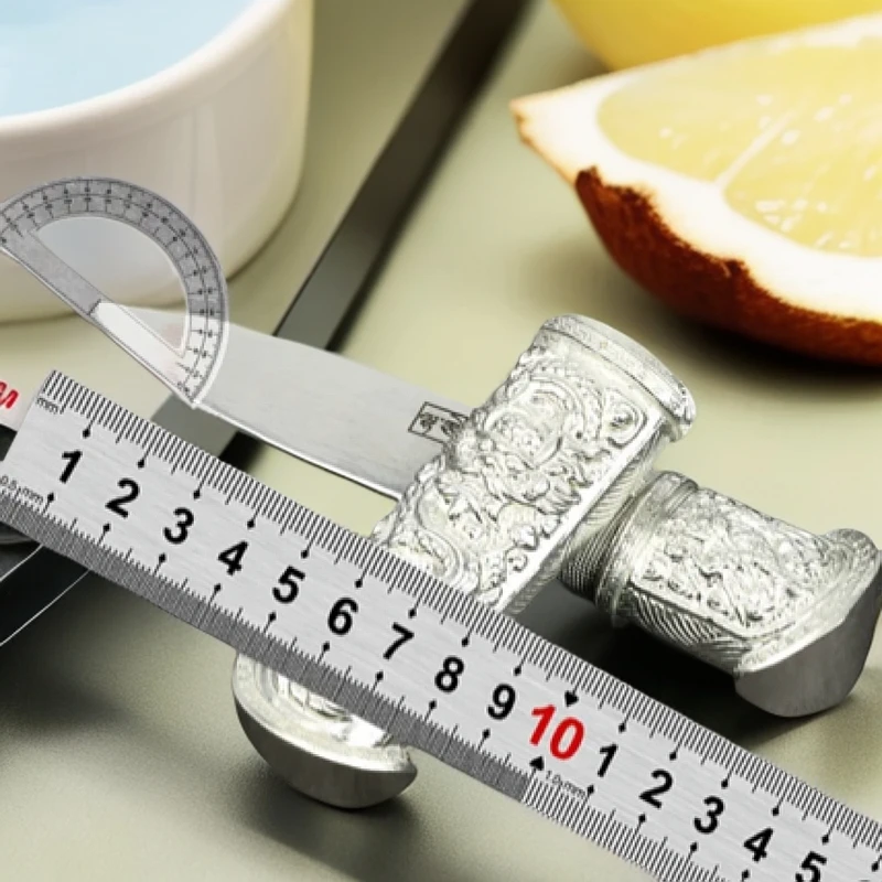 予扬•手工制作收藏户外家用精美镜面抛光手工研磨不生锈手把肉刀