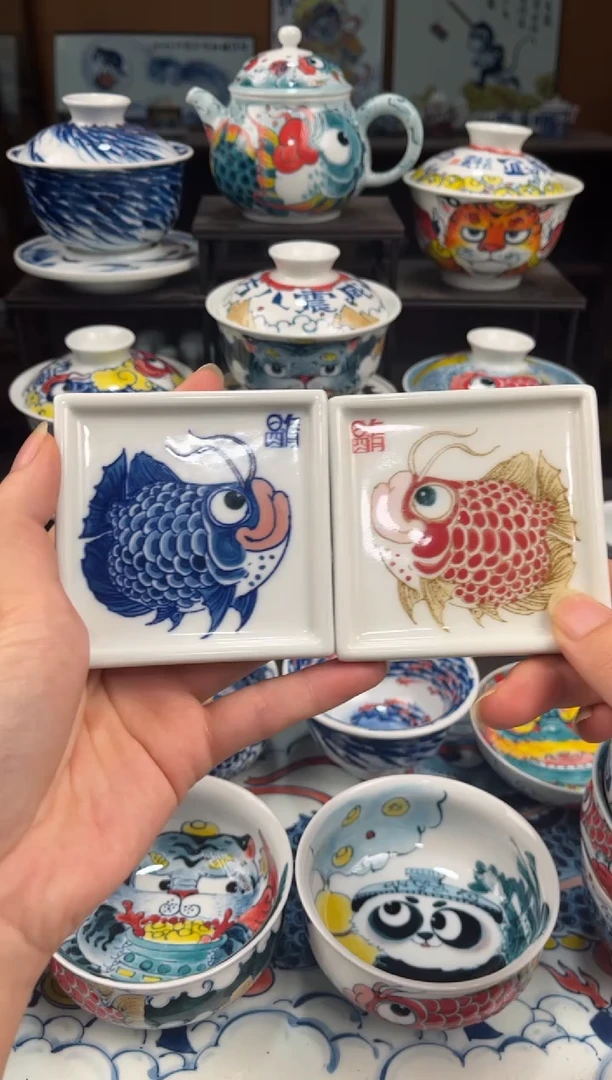 拙明院（宠粉价格）一对杯垫