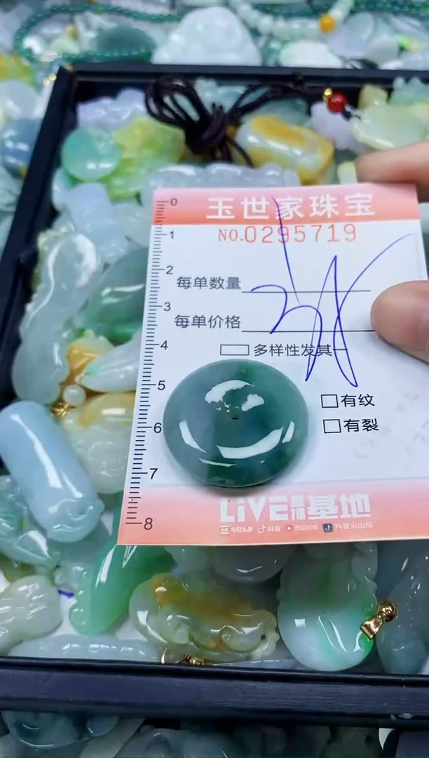 翡翠未镶嵌颈饰闪购0295719