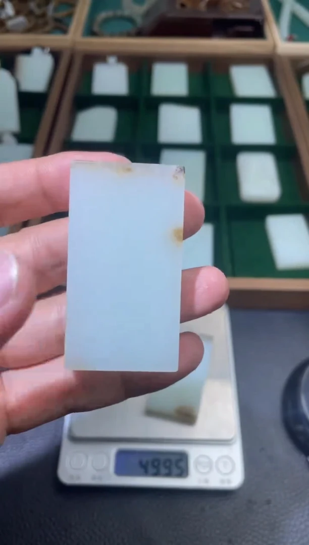 定制和田玉无事牌