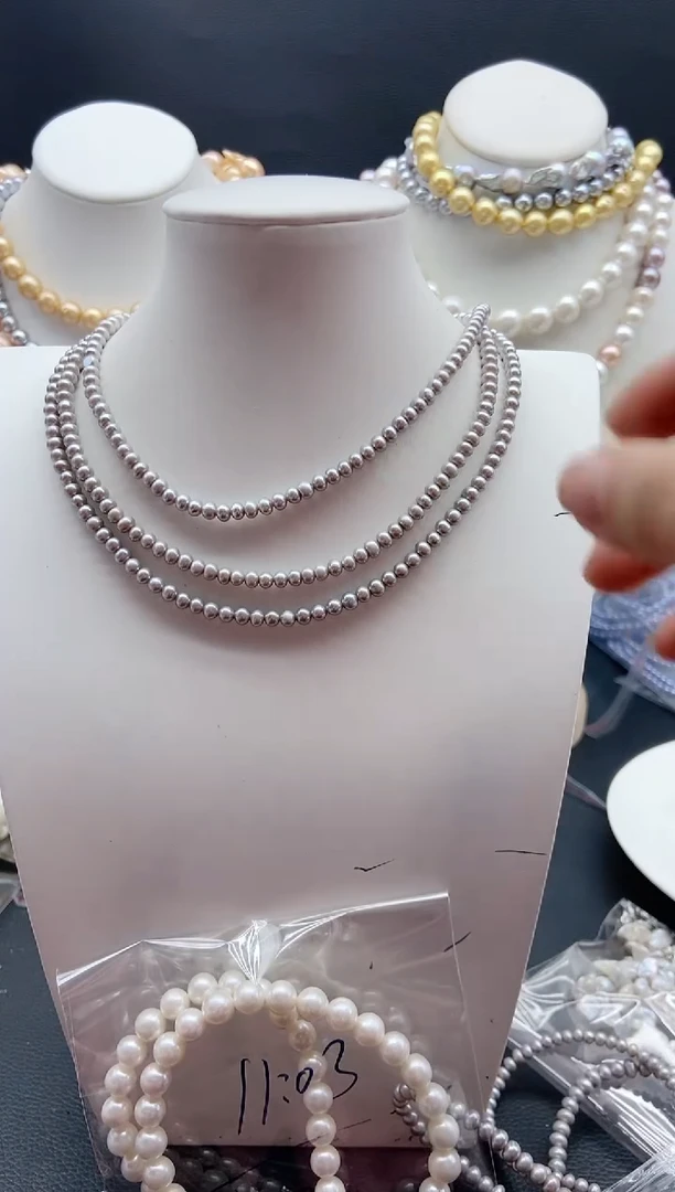 【闪购商品】淡水珍珠颈饰未镶嵌1