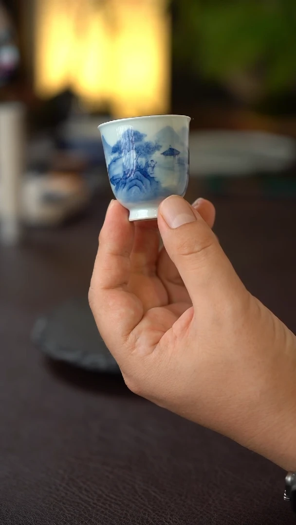 景德镇全手工手绘陶瓷主人杯4