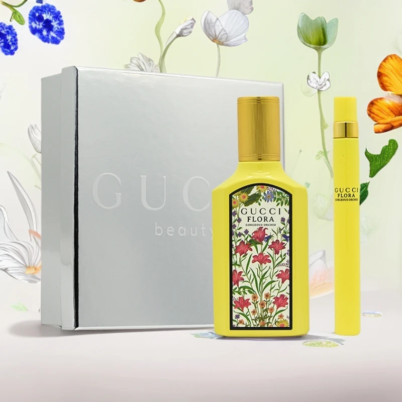 GUCCI/古驰绮梦栀子香草EDP浓香水50ML+10ML2件套礼盒七夕礼物