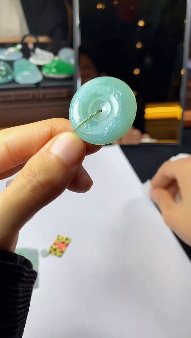 未镶嵌定制翡翠S毛货不退不换