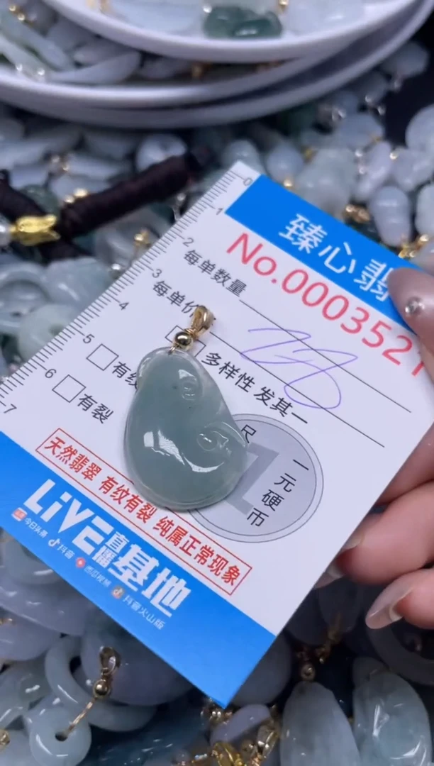 颈饰未镶嵌翡翠3521