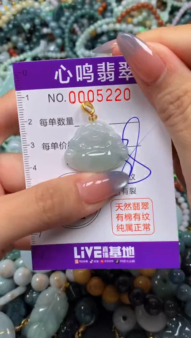 颈饰未镶嵌翡翠闪购005220