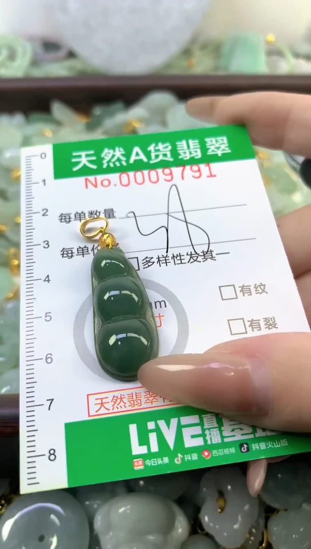 颈饰未镶嵌翡翠未镶嵌纯天然A货翡翠