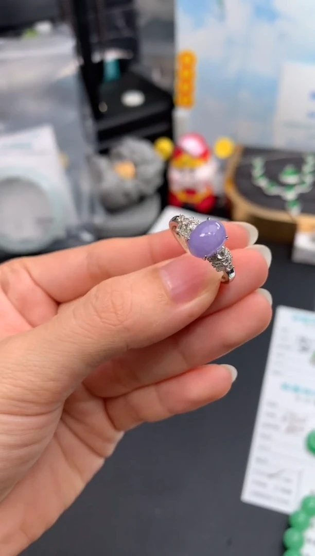 定制翡翠18K金镶嵌模式推广期48小时鉴赏期