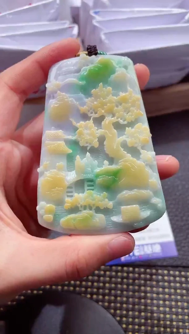 未镶嵌挂件翡翠888886666