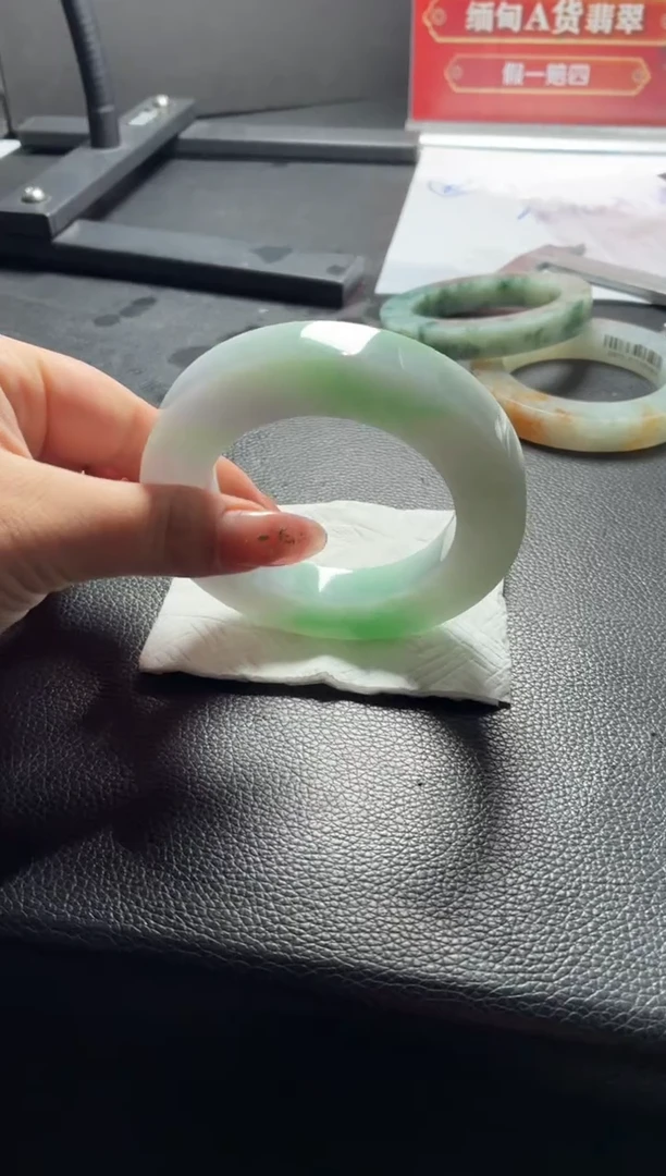 未镶嵌手镯定制翡翠幸*DDJ39961