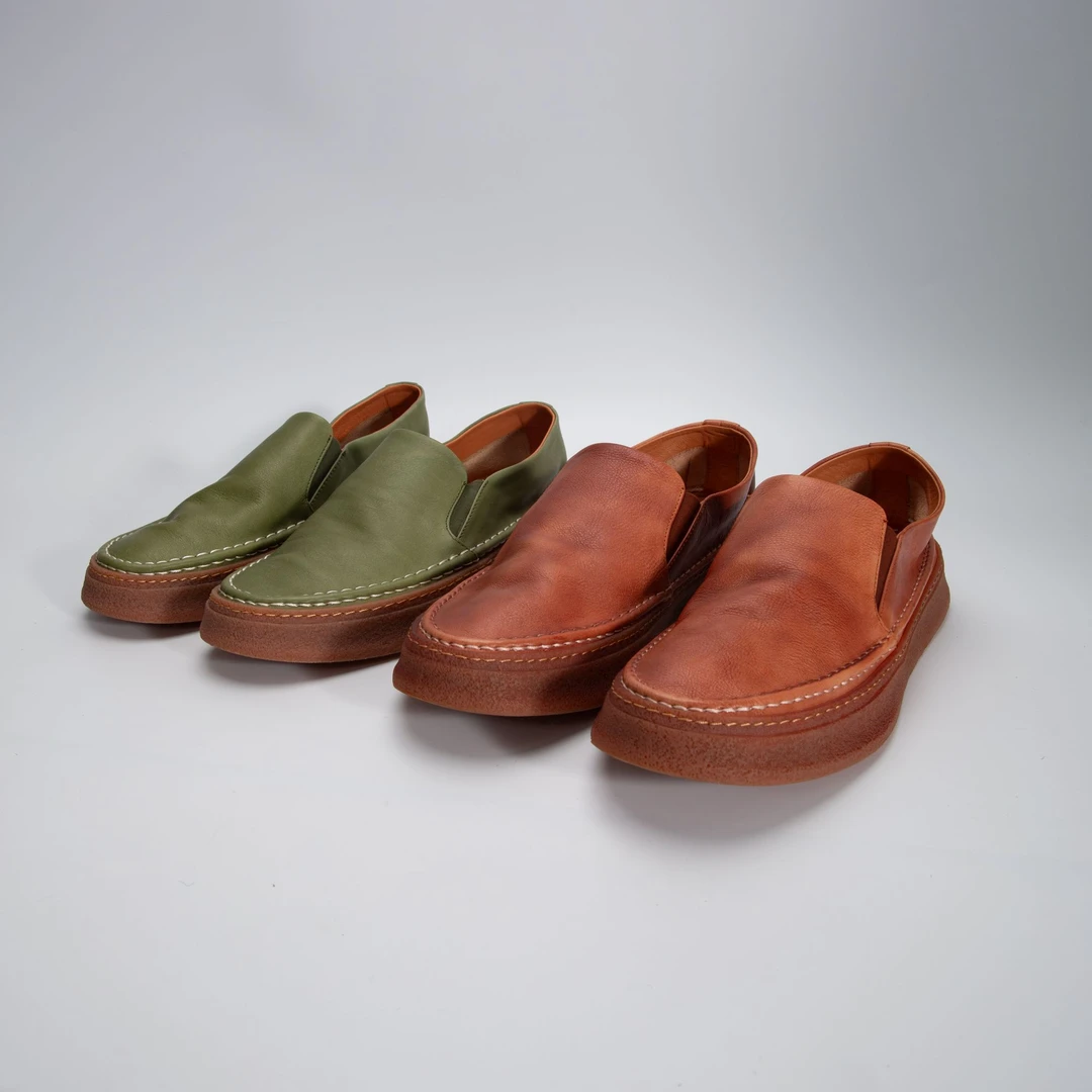 【直播专属】伯帝酷奇时尚夏季休闲透气高帮舒适潮流复古皮鞋