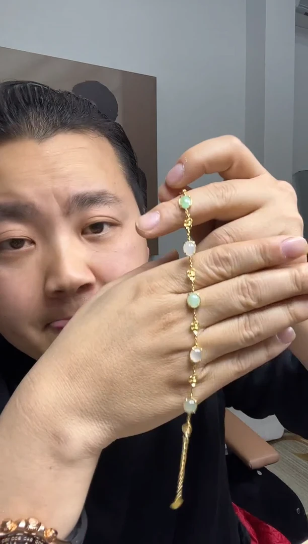 【闪购商品】翡翠戒指未镶嵌手链