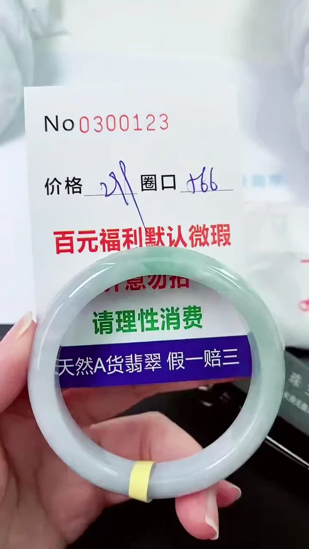 【闪购商品】翡翠手镯未镶嵌00300123