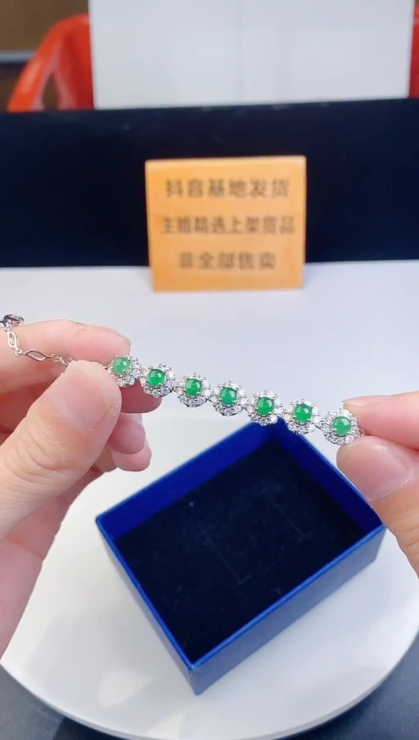 颈饰未镶嵌翡翠