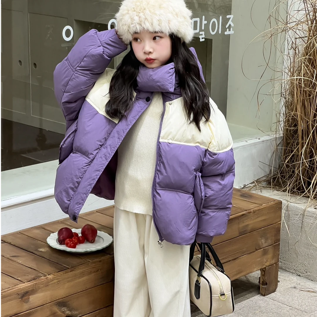 【源头厂家-羽绒服】新国标儿童白鸭绒羽绒服童装冬款冬季外套8608