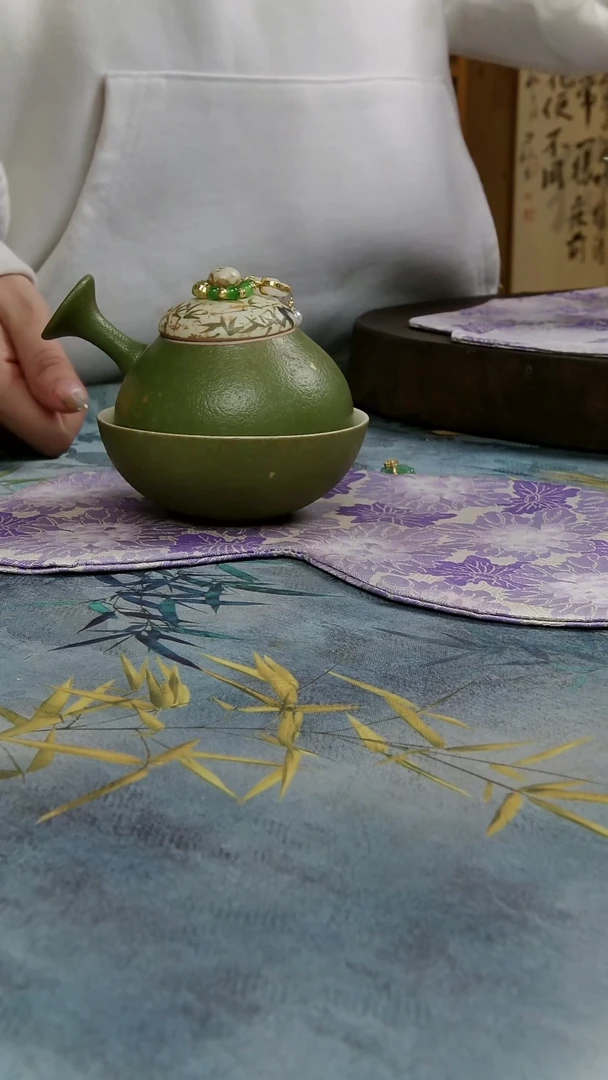 亘古文创茶器分享@壶带杯