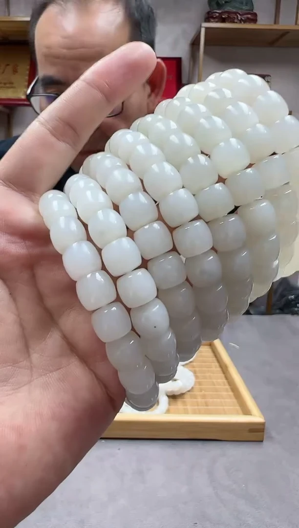 手链未镶嵌和田玉10且末白多样性发货·拍一发一