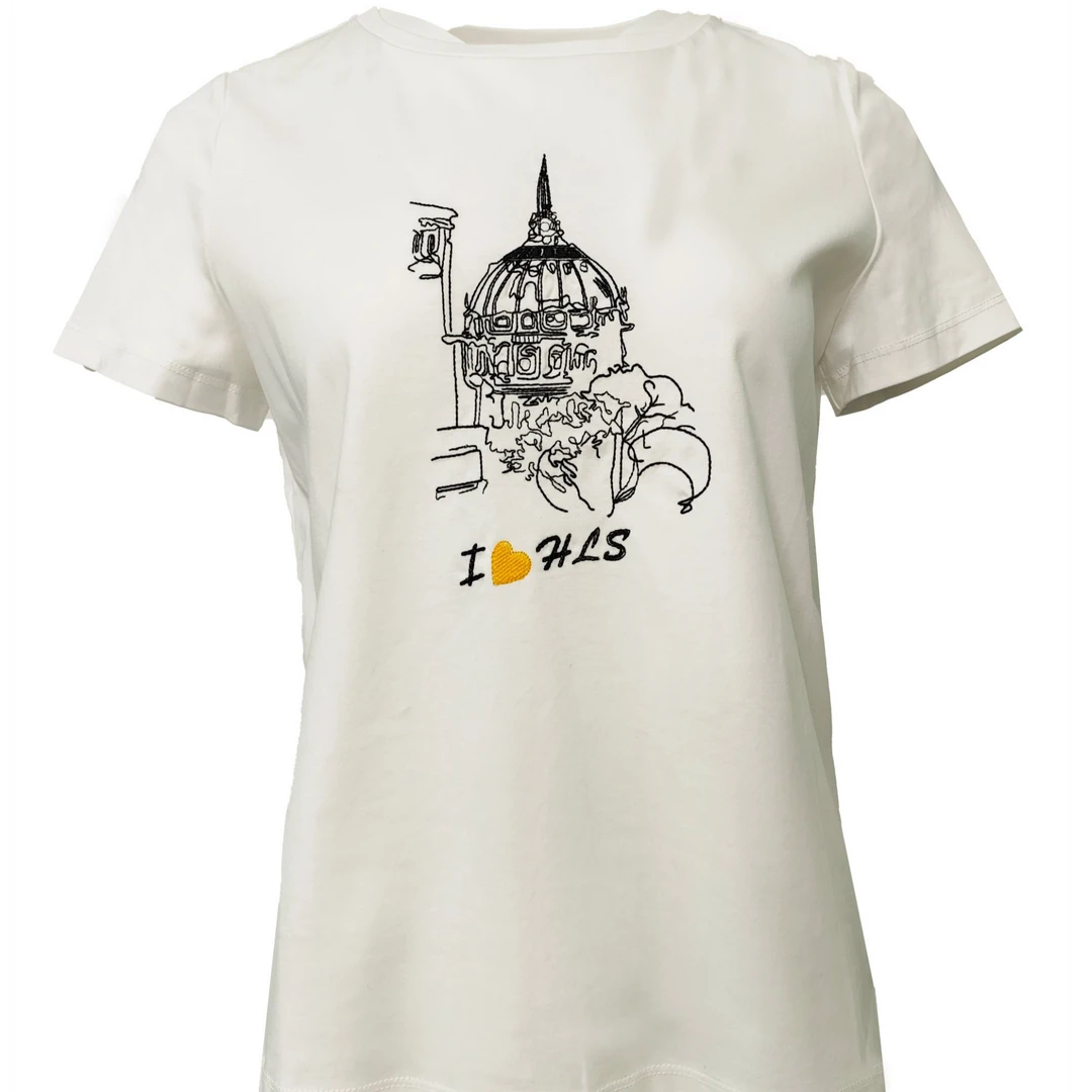 顺美女士圆领T恤W11001