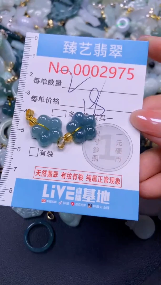 颈饰未镶嵌翡翠2975