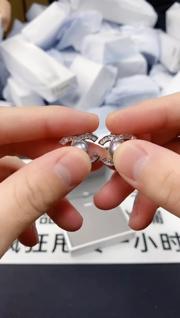 未镶嵌耳饰淡水珍珠ED1079