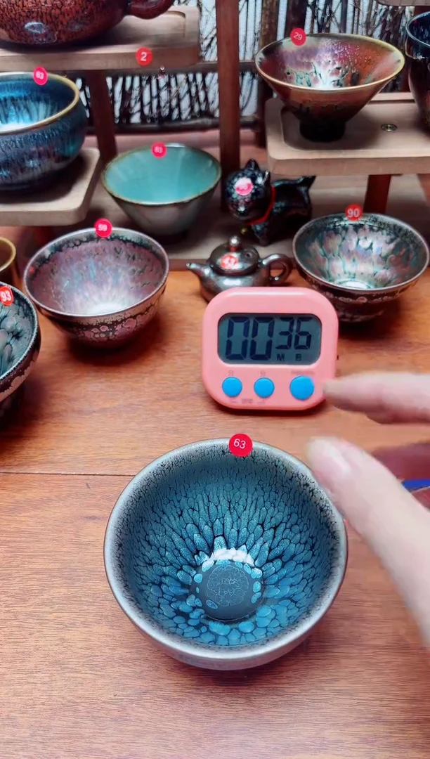 茶盏海*哥63号建盏工匠茶器