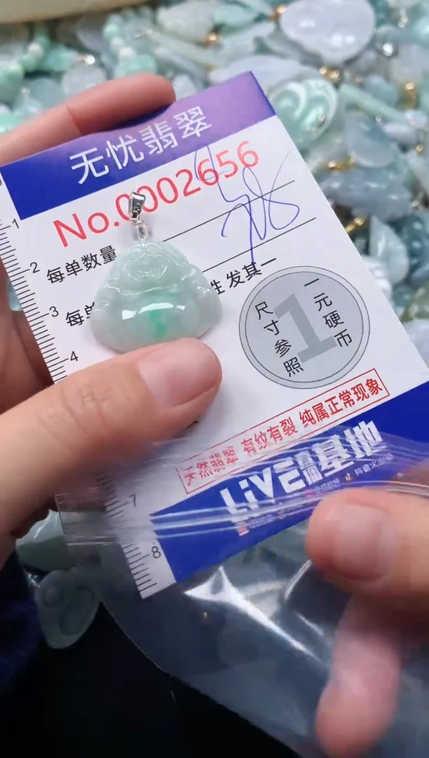 吊坠(不含链)未镶嵌翡翠2656