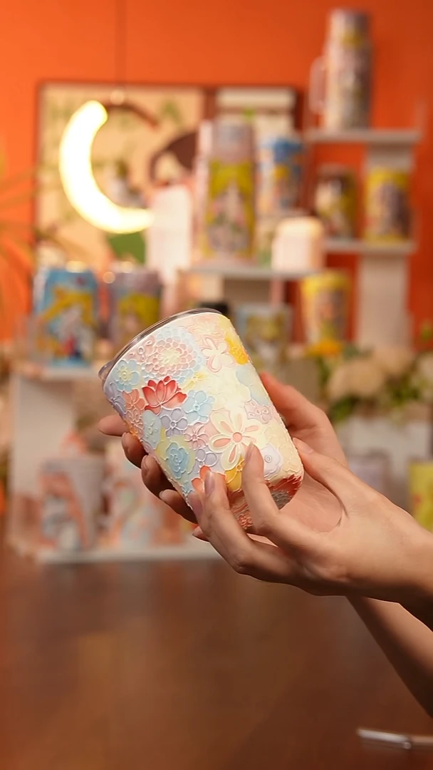 景德镇手工手绘文创陶瓷杯