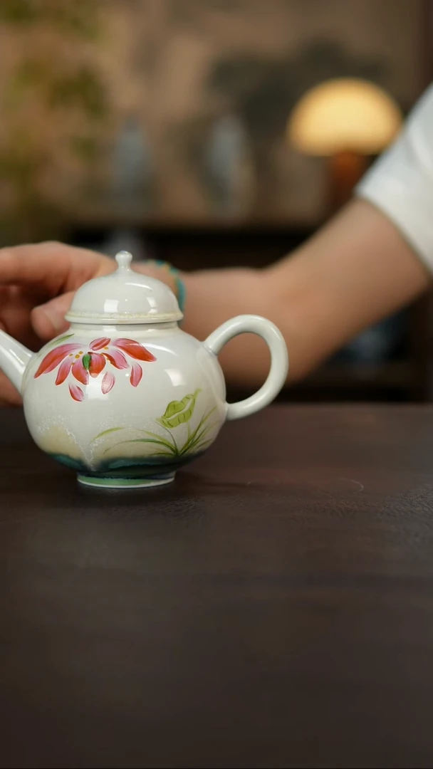 杯景德镇陶瓷杯碗柴烧多人