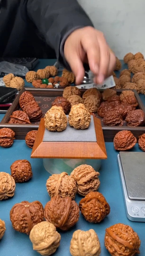 把件文玩核桃三角哇877