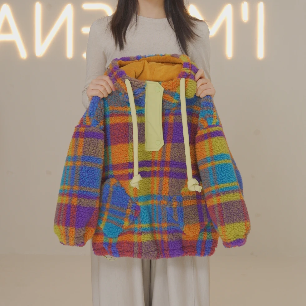 I'm Vena<呼啦>2025女童冬款加绒加厚外套51A5006
